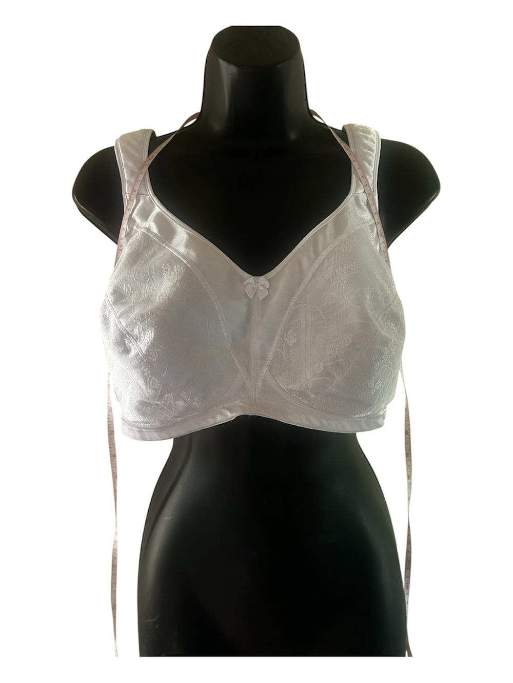 42D Classic White Non-Wired Full Coverage Bra